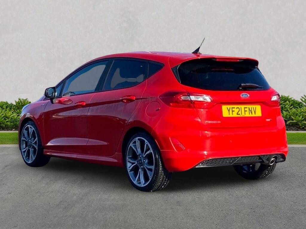 Ford Fiesta 1.0T Ecoboost Mhev St-line X Edition Hatchback Red #2