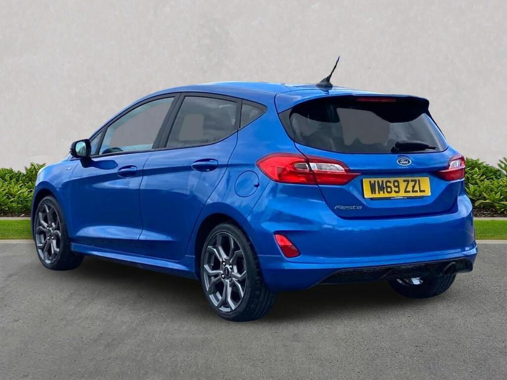 Ford Fiesta 1.0T Ecoboost Gpf St-line Hatchback Man WM69ZZL Blue #2