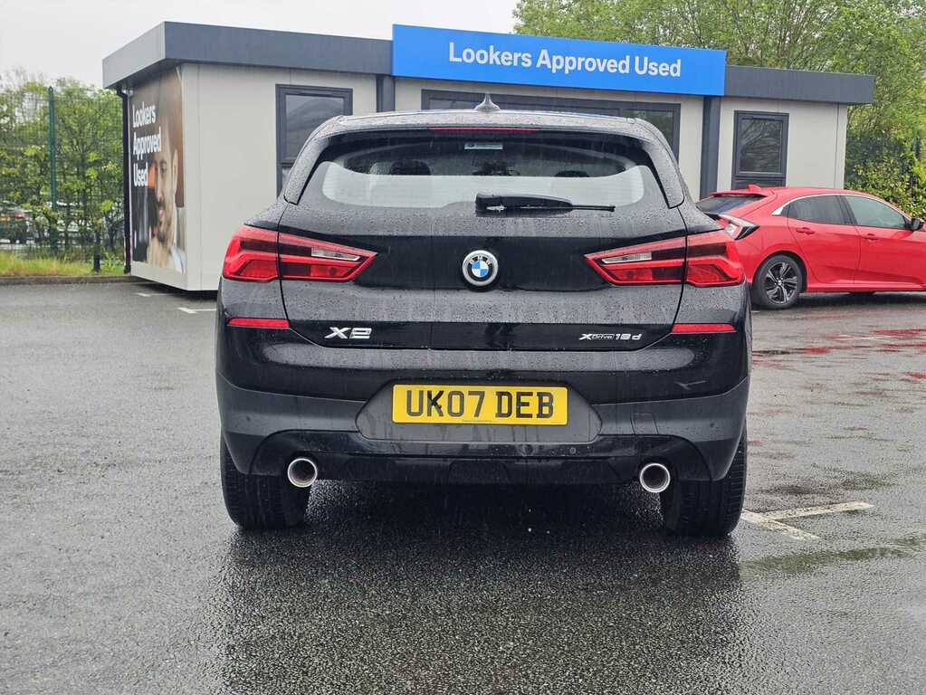 BMW X2 Xdrive 18D Sport Step UK07DEB Black #6