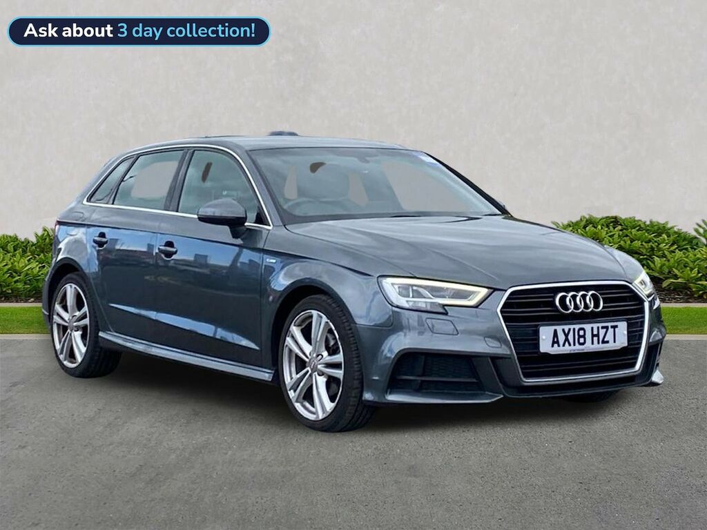 Audi A3 1.0 Tfsi S Line Sportback Euro 6 Grey