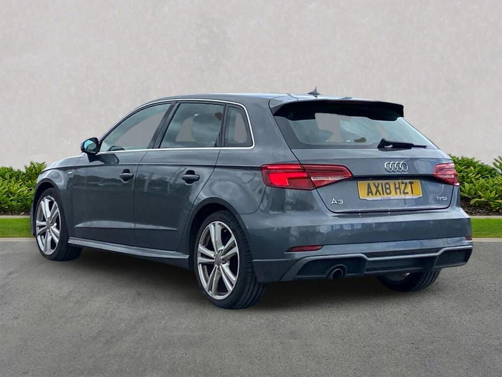 Audi A3 1.0 Tfsi S Line Sportback Euro 6 AX18HZT Grey #2