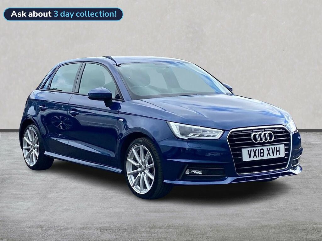 Audi A1 1.4 Tfsi S Line Sportback S Tronic Euro Blue