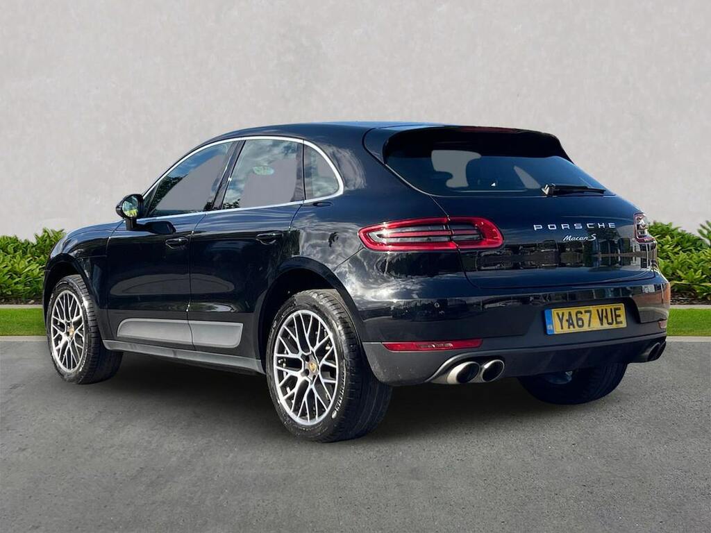 Porsche Macan S Pdk YA67VUE Black #2