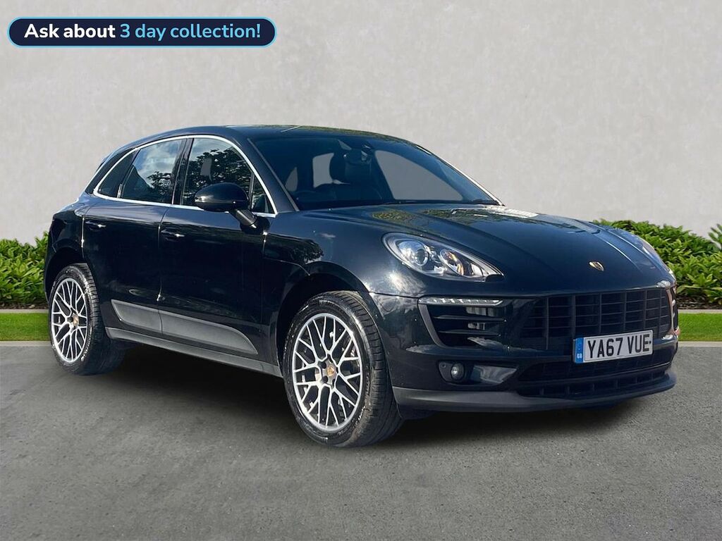 Porsche Macan S Pdk Black