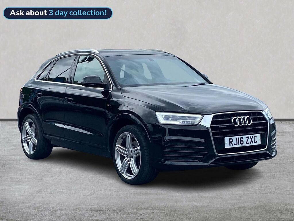 Audi Q3 Audi Q3 S Line Tdi Quattro S Black