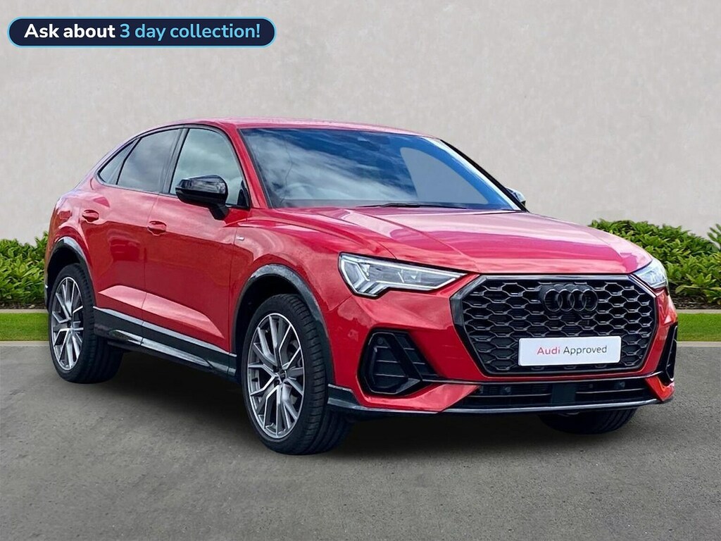 Audi Q3 35 Tfsi Black Edition S Tronic 20 Alloy Red