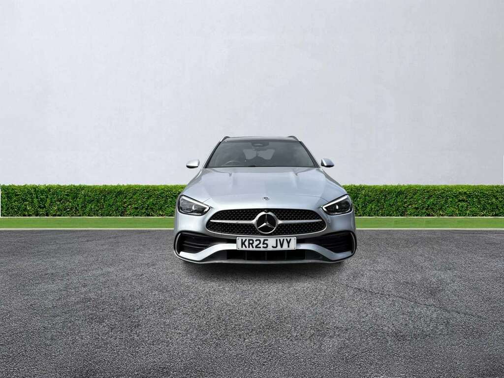 Mercedes-Benz C Class C300 Amg Line Premium Plus 9G-tronic Silver
