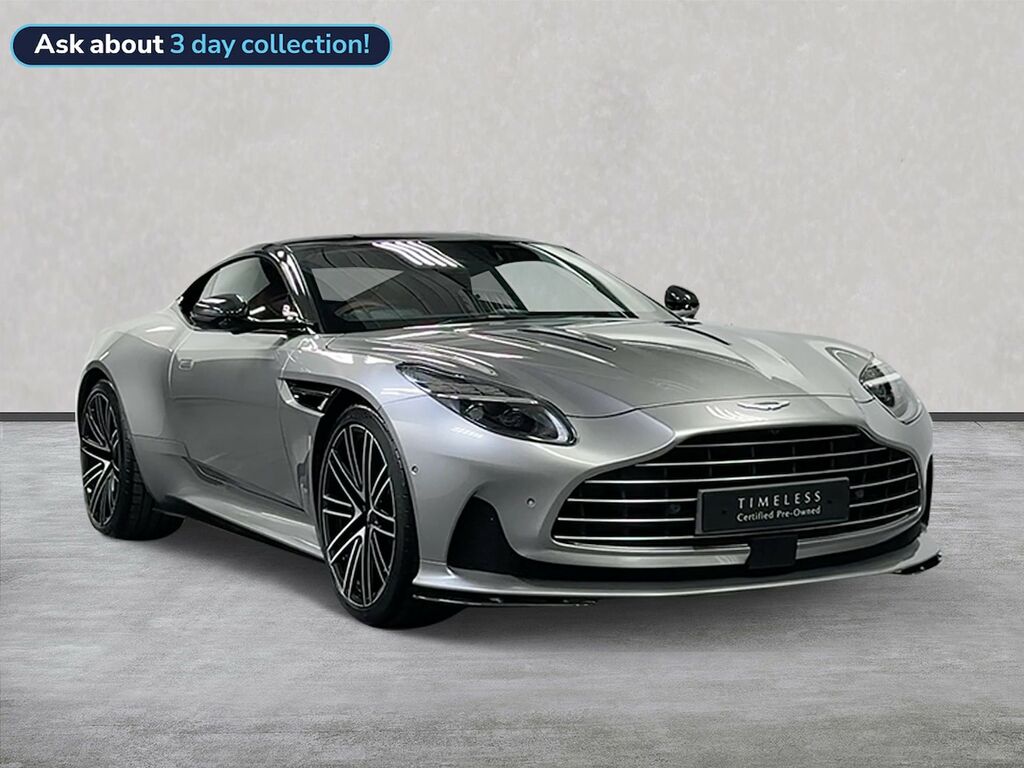 Aston Martin DB12 4.0 V8 Coupe Euro 6 Ss 680 Ps Silver