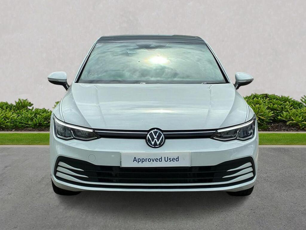 Volkswagen Golf 1.0 Etsi Mhev Life Hatchback Hybrid Dsg White #5