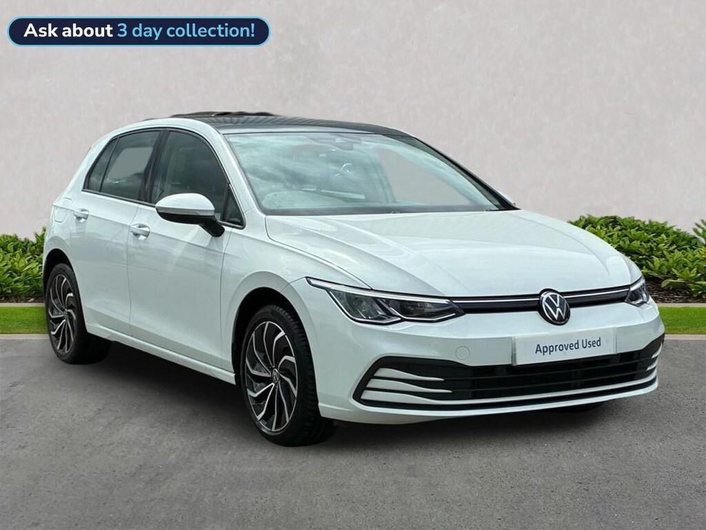 Volkswagen Golf 1.0 Etsi Mhev Life Hatchback Hybrid Dsg White