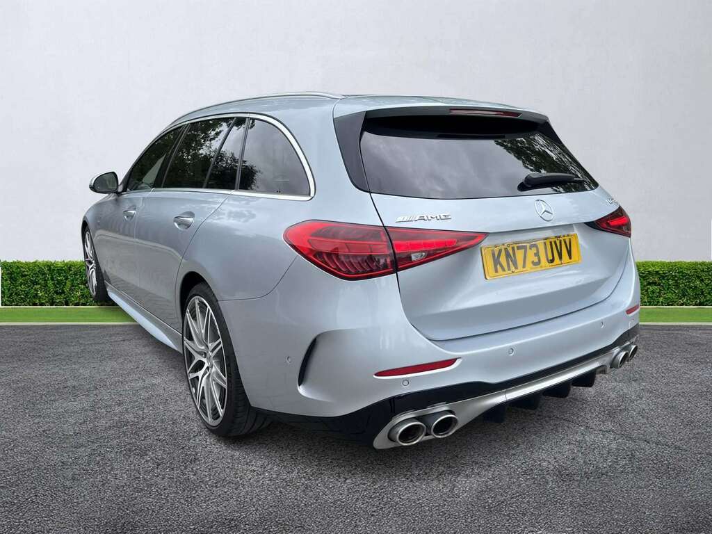 Mercedes-Benz C Class C43 4Matic Premium Plus 9G-tronic KN73UVV Silver #2