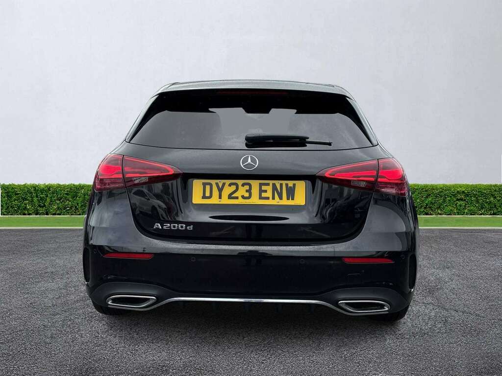 Mercedes-Benz A Class A200d Amg Line Premium DY23ENW Black #4
