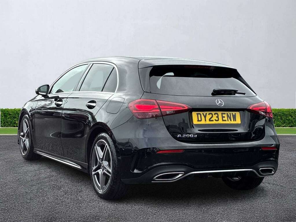 Mercedes-Benz A Class A200d Amg Line Premium DY23ENW Black #2