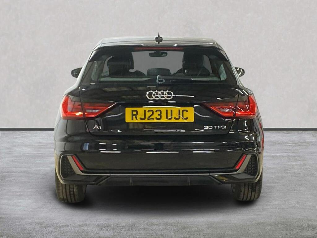 Audi A1 1.0 Tfsi 30 S Line Sportback Eur RJ23UJC Black #4