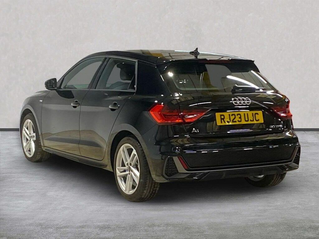 Audi A1 1.0 Tfsi 30 S Line Sportback Eur RJ23UJC Black #2