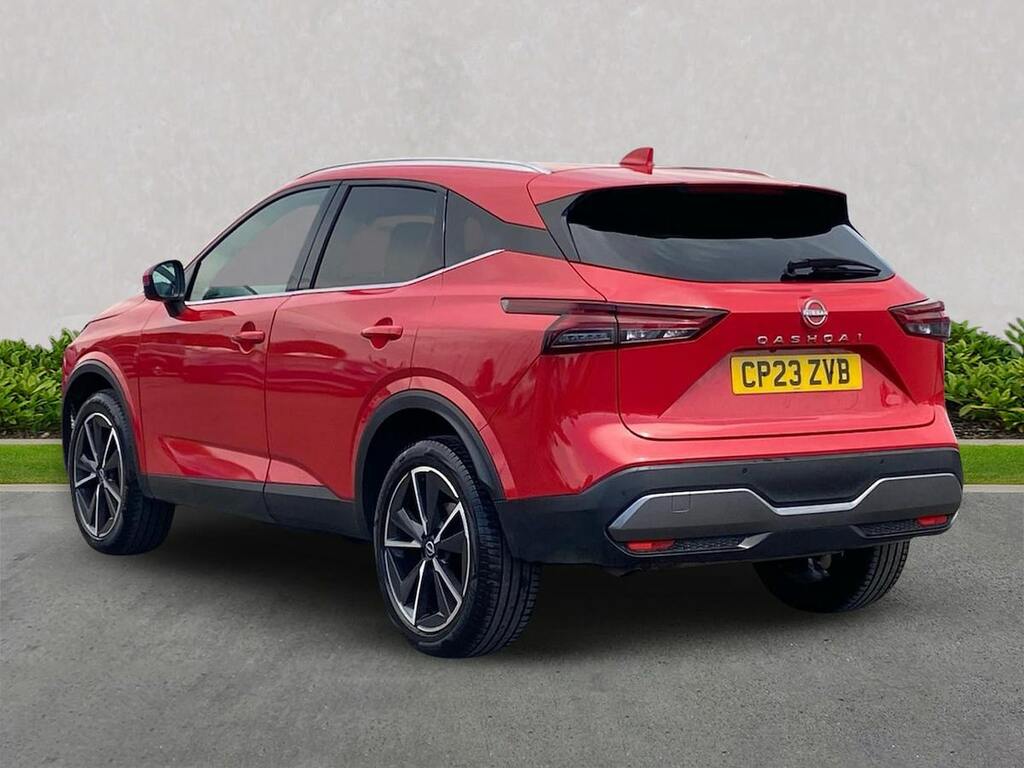 Nissan Qashqai 1.3 Dig-t Mh 158 Tekna Xtronic CP23ZVB Red #2