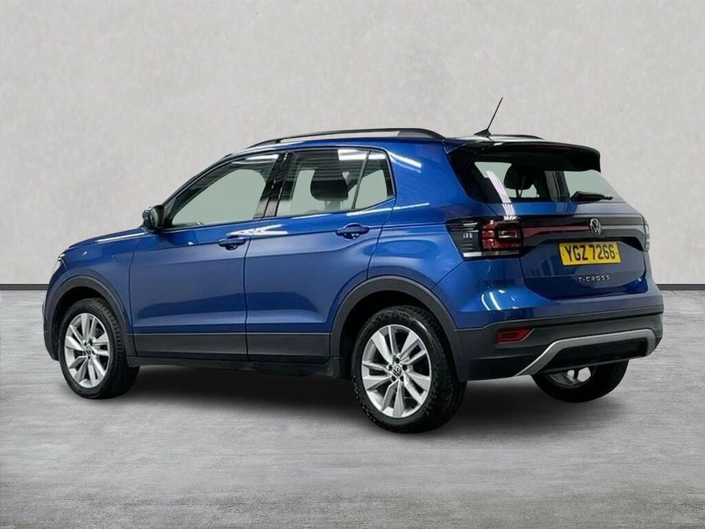 Volkswagen T-Cross 1.0 Tsi Se Suv Euro 6 Ss 95 YGZ7266 Blue #2