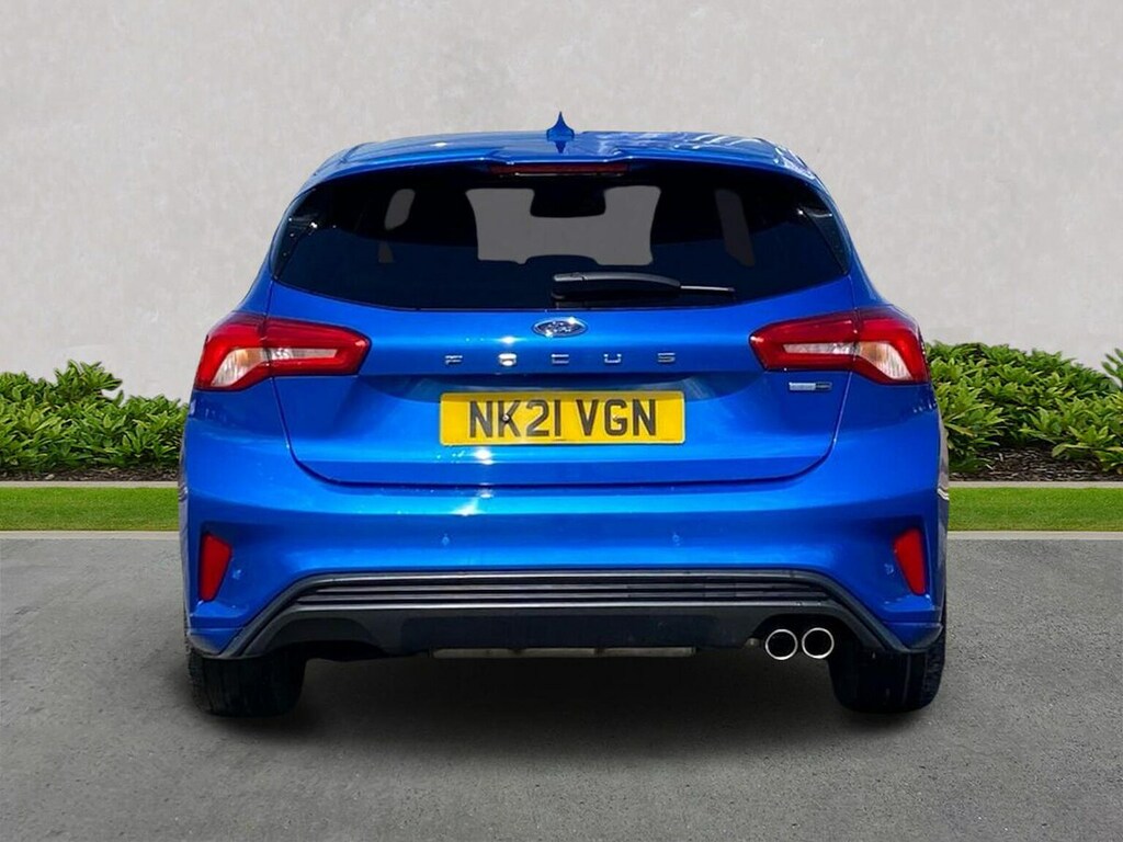 Ford Focus 1.0T Ecoboost Mhev St-line X Edition Hatchback NK21VGN Blue #4