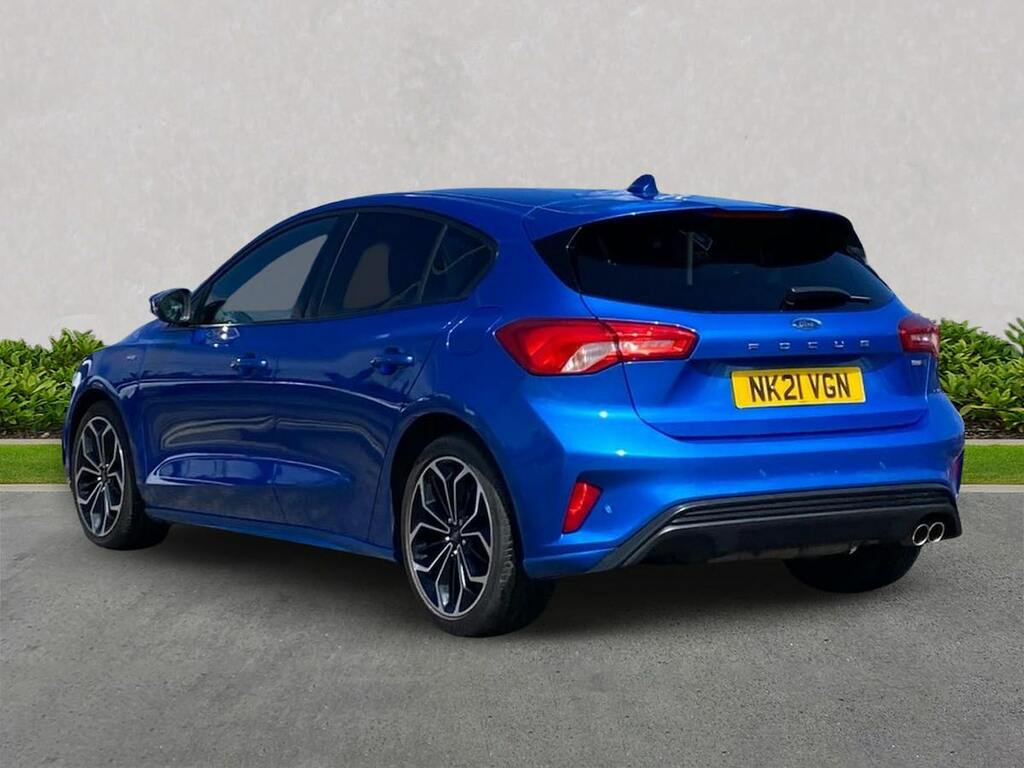 Ford Focus 1.0T Ecoboost Mhev St-line X Edition Hatchback NK21VGN Blue #2