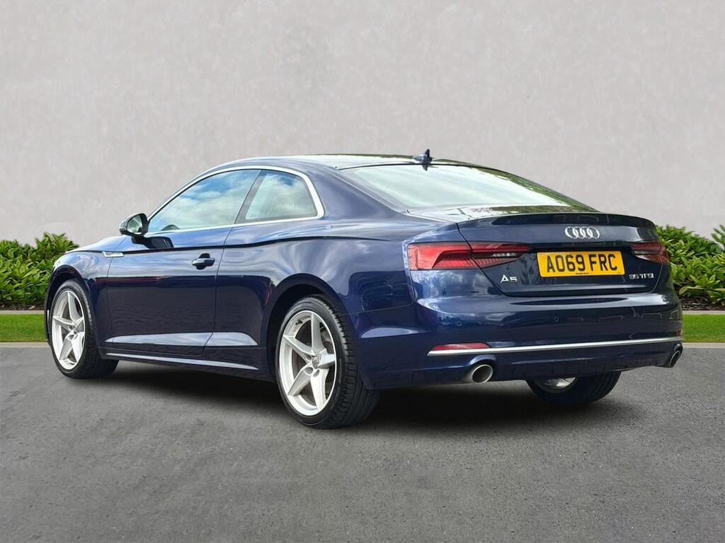 Audi A5 35 Tfsi Sport S Tronic Tech Pack AO69FRC Blue #2