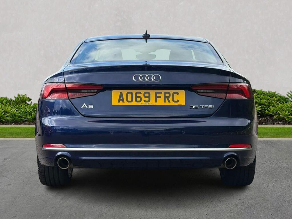 Audi A5 35 Tfsi Sport S Tronic Tech Pack AO69FRC Blue #4