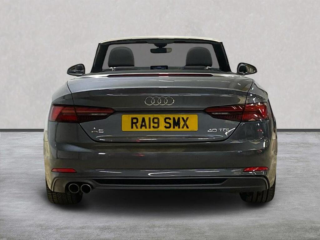 Audi A5 2.0 Tdi 40 S Line Convertible S Tronic RA19SMX Grey #4