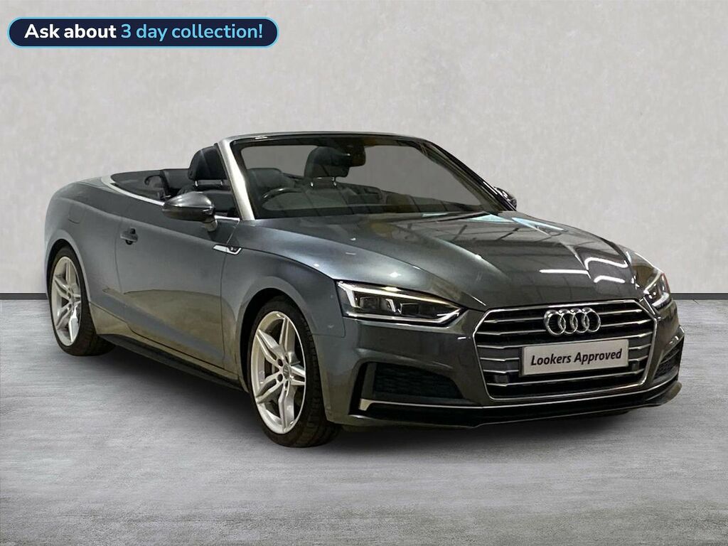 Audi A5 2.0 Tdi 40 S Line Convertible S Tronic Grey