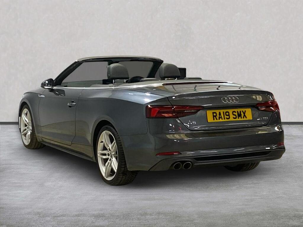 Audi A5 2.0 Tdi 40 S Line Convertible S Tronic RA19SMX Grey #2