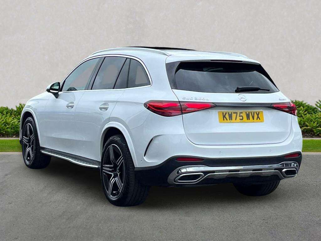 Mercedes-Benz GLC Class Glc 300D 4Matic Amg Line Prem Pan 9G-tronic KW75WVX White #2