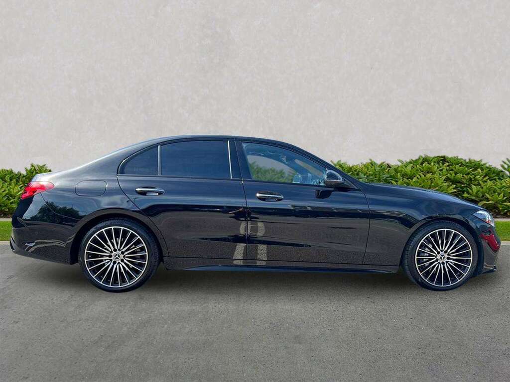 Mercedes-Benz C Class C200 Amg Line Premium Plus 9G-tronic Black #3