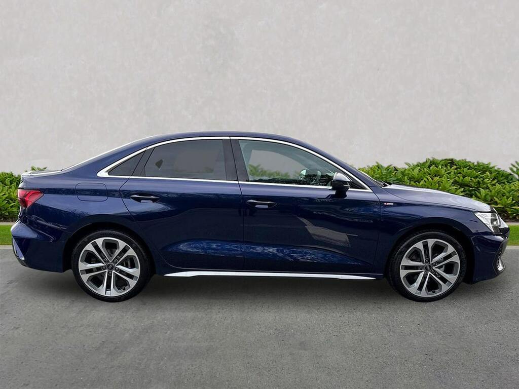 Audi A3 1.5 Tfsi 35 S Line Saloon S Tronic Euro NL75LHX Blue #3