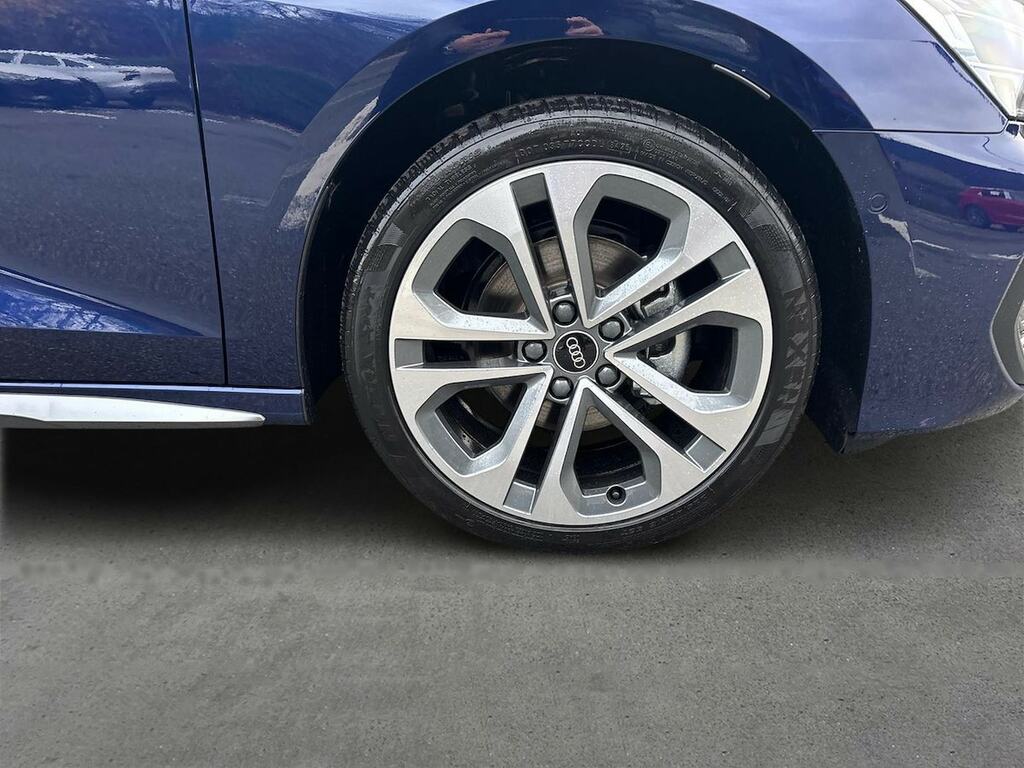 Audi A3 1.5 Tfsi 35 S Line Saloon S Tronic Euro NL75LHX Blue #6