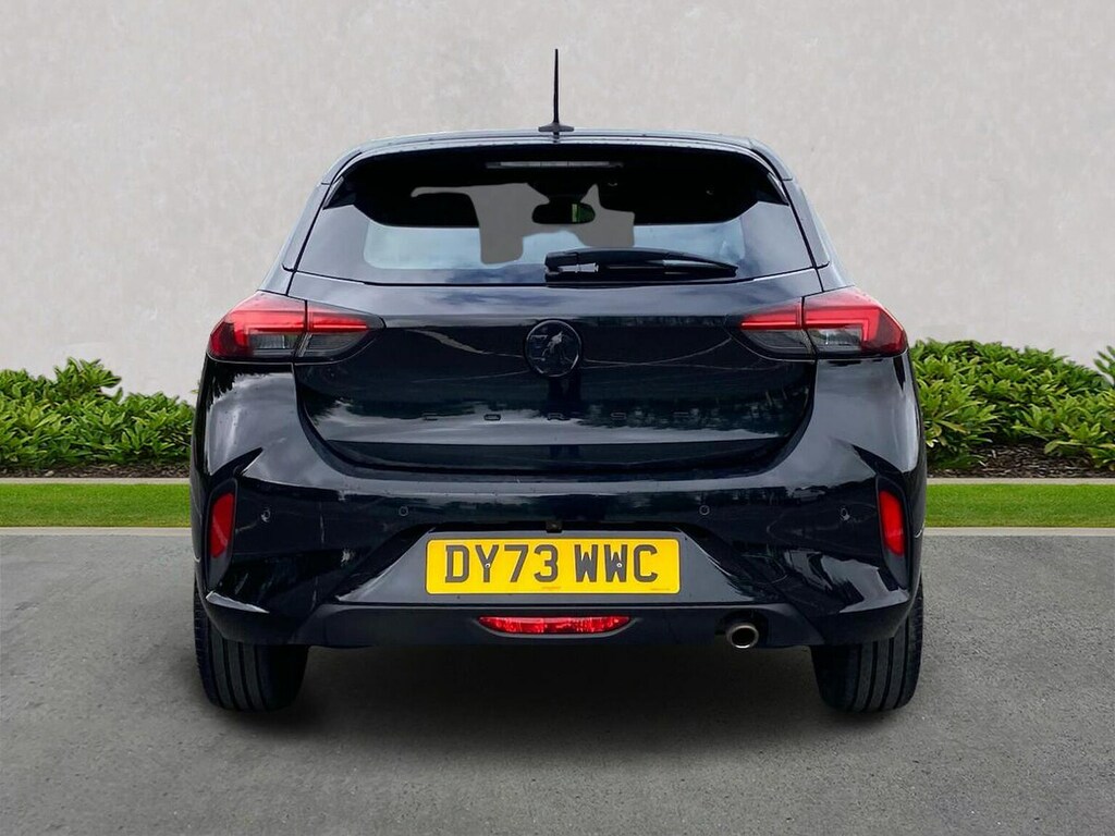 Vauxhall Corsa 1.2 Turbo Gs Hatchback Euro 6 S DY73WWC Black #4