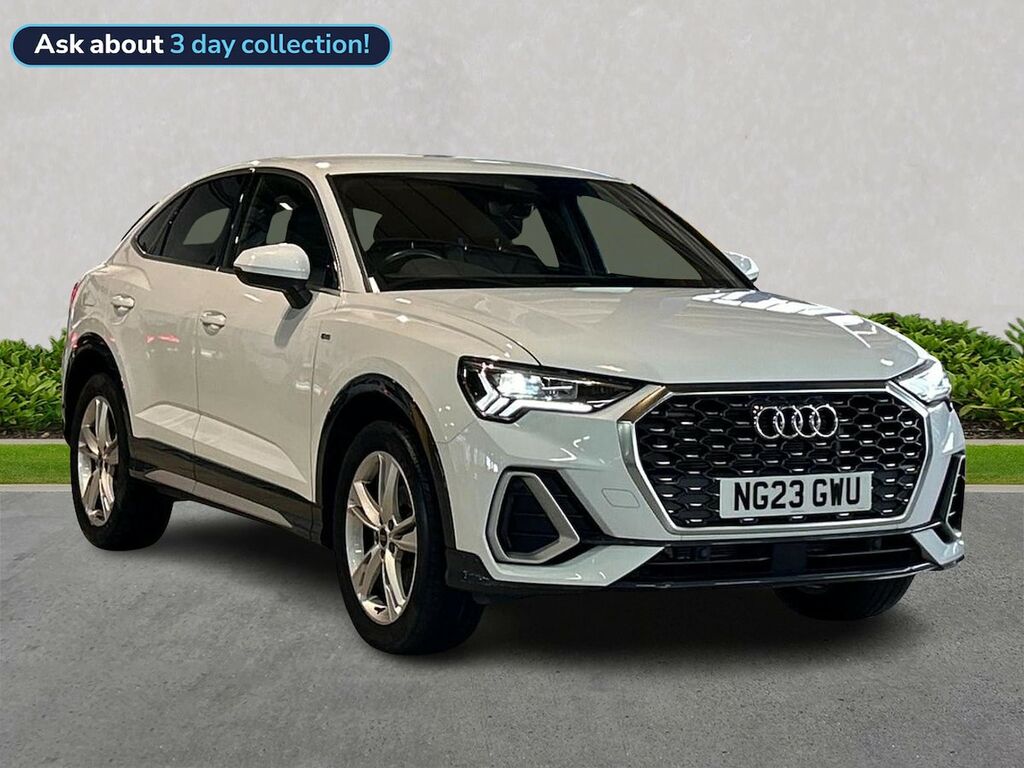 Audi Q3 1.5 Tfsi Cod 35 S Line Sportback S Tron White