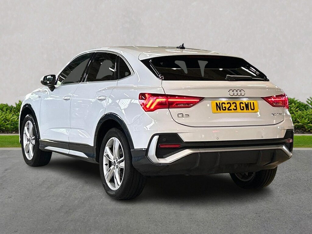 Audi Q3 1.5 Tfsi Cod 35 S Line Sportback S Tron NG23GWU White #2
