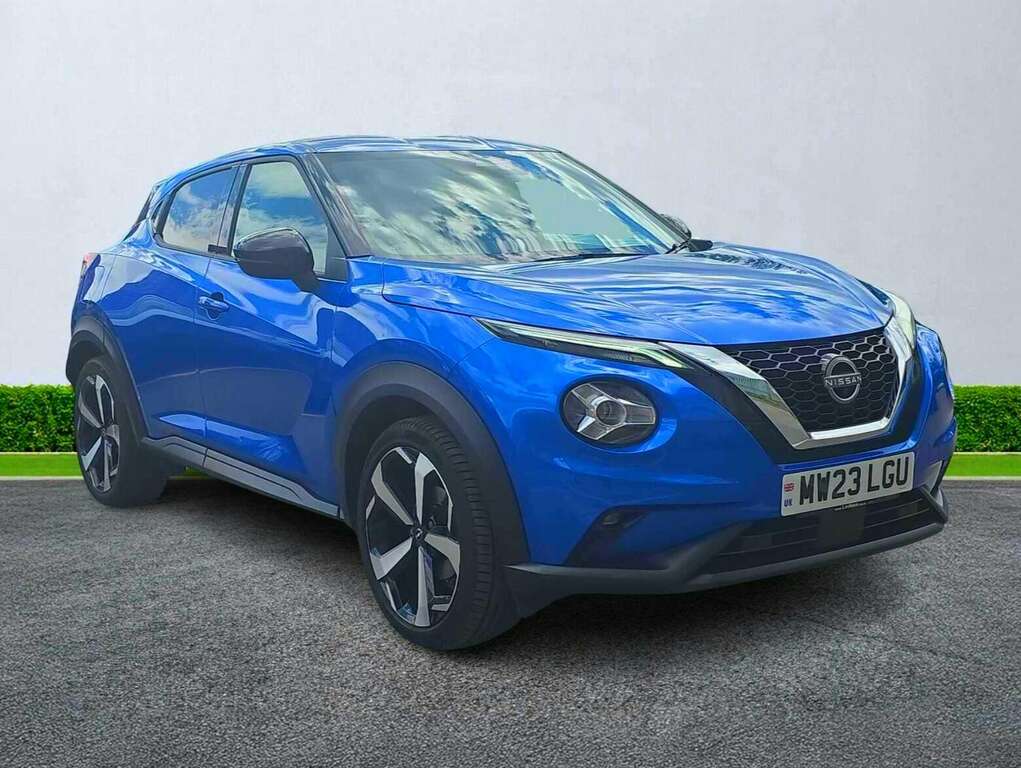 Nissan Juke 1.0 Dig-t 114 Tekna Dct Blue