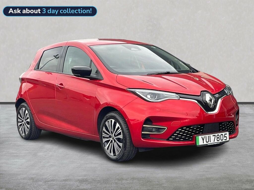 Renault Zoe R135 Ev50 52Kwh Techno Hatchback Red