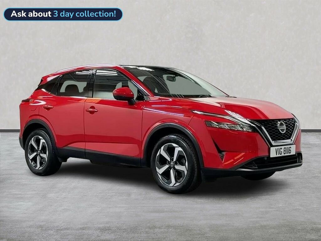 Nissan Qashqai 1.3 Dig-t Mhev N-connecta Suv Hybrid Ma Red