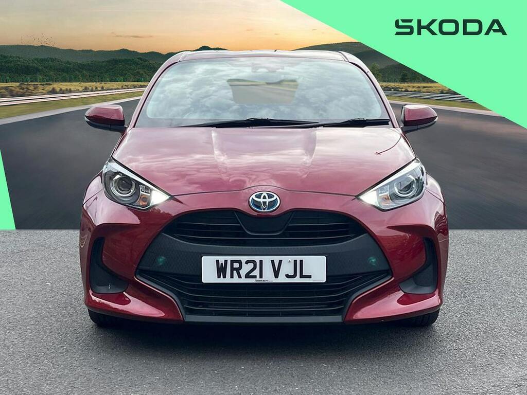 Toyota Yaris 1.5 Vvt-h Icon Hatchback Hybrid E-cvt E WR21VJL Red #5