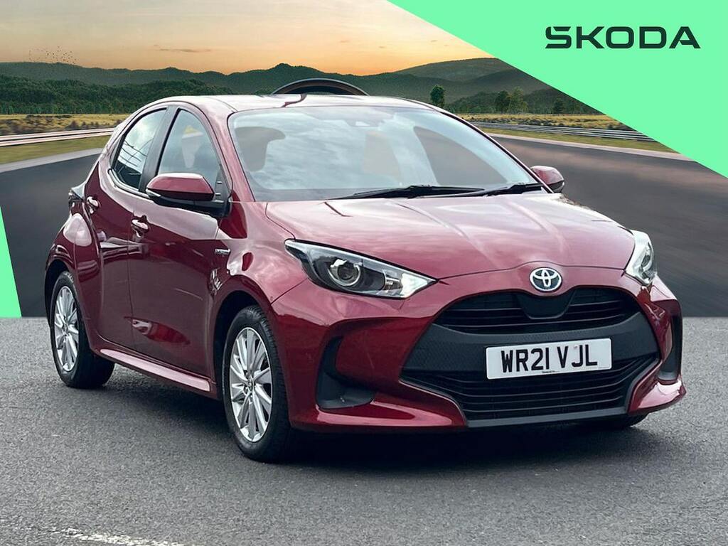 Toyota Yaris 1.5 Vvt-h Icon Hatchback Hybrid E-cvt E Red