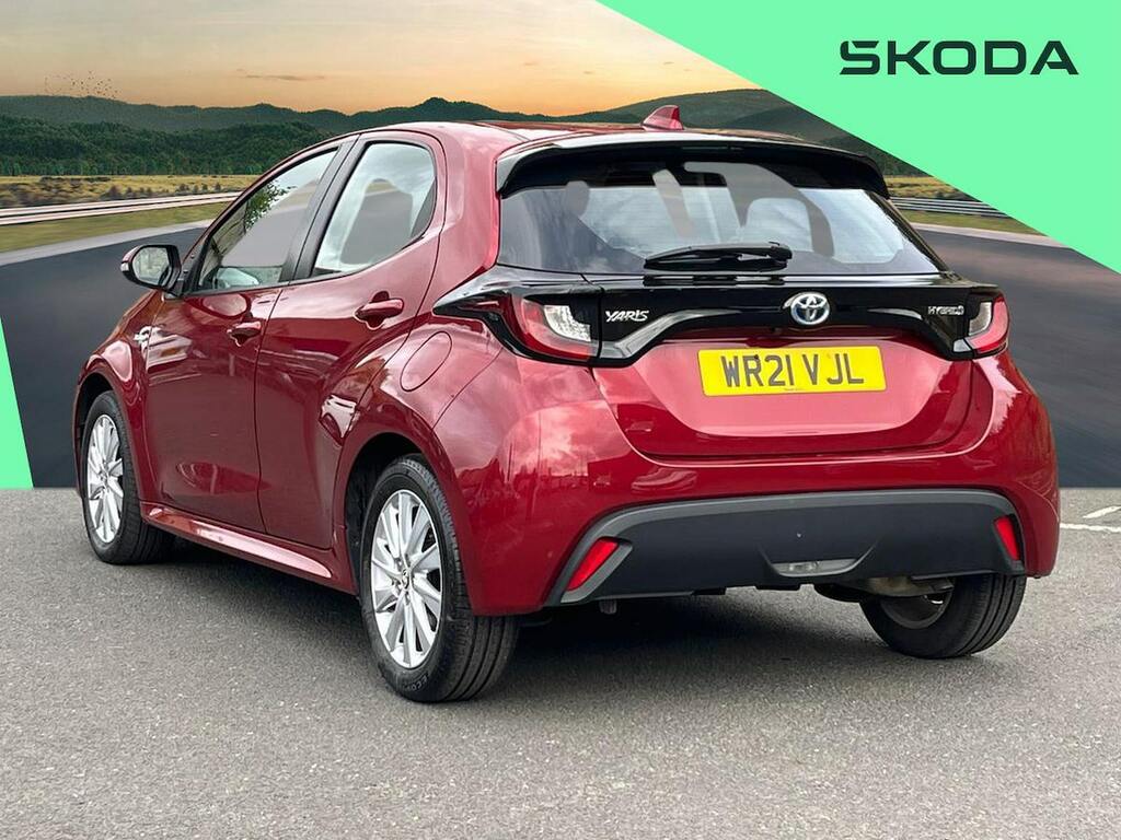 Toyota Yaris 1.5 Vvt-h Icon Hatchback Hybrid E-cvt E WR21VJL Red #2