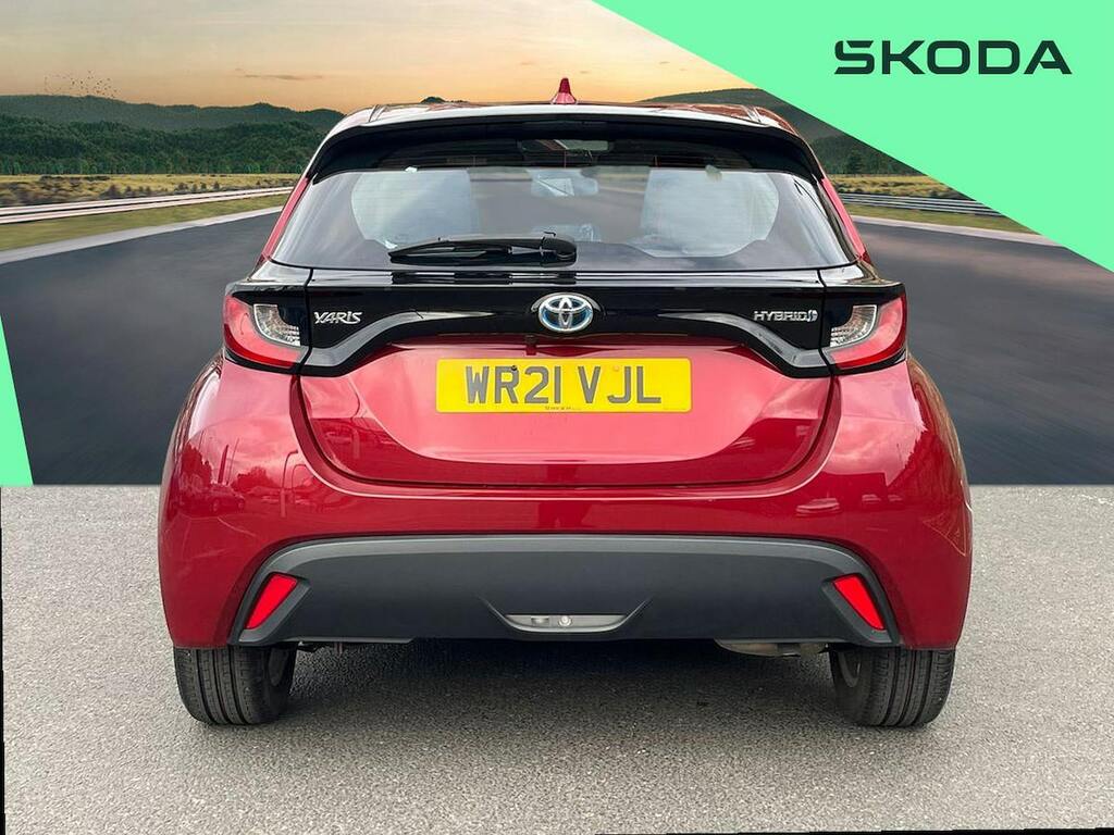 Toyota Yaris 1.5 Vvt-h Icon Hatchback Hybrid E-cvt E WR21VJL Red #4