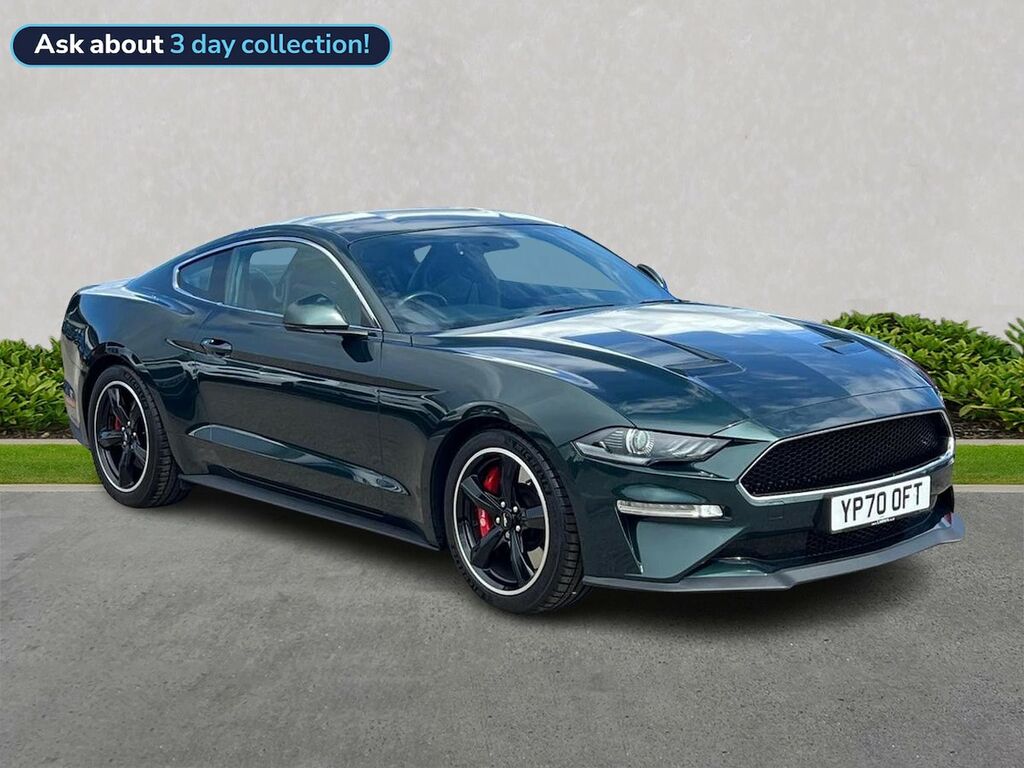 Ford Mustang 5.0 V8 Bullitt Fastback Euro 6 Green