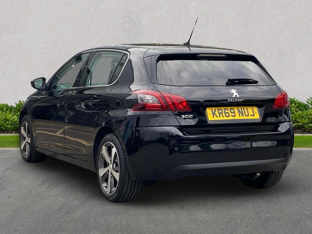 Peugeot 308 1.2 Puretech Gpf Allure Hatchback Manua KR69NUJ Black #2