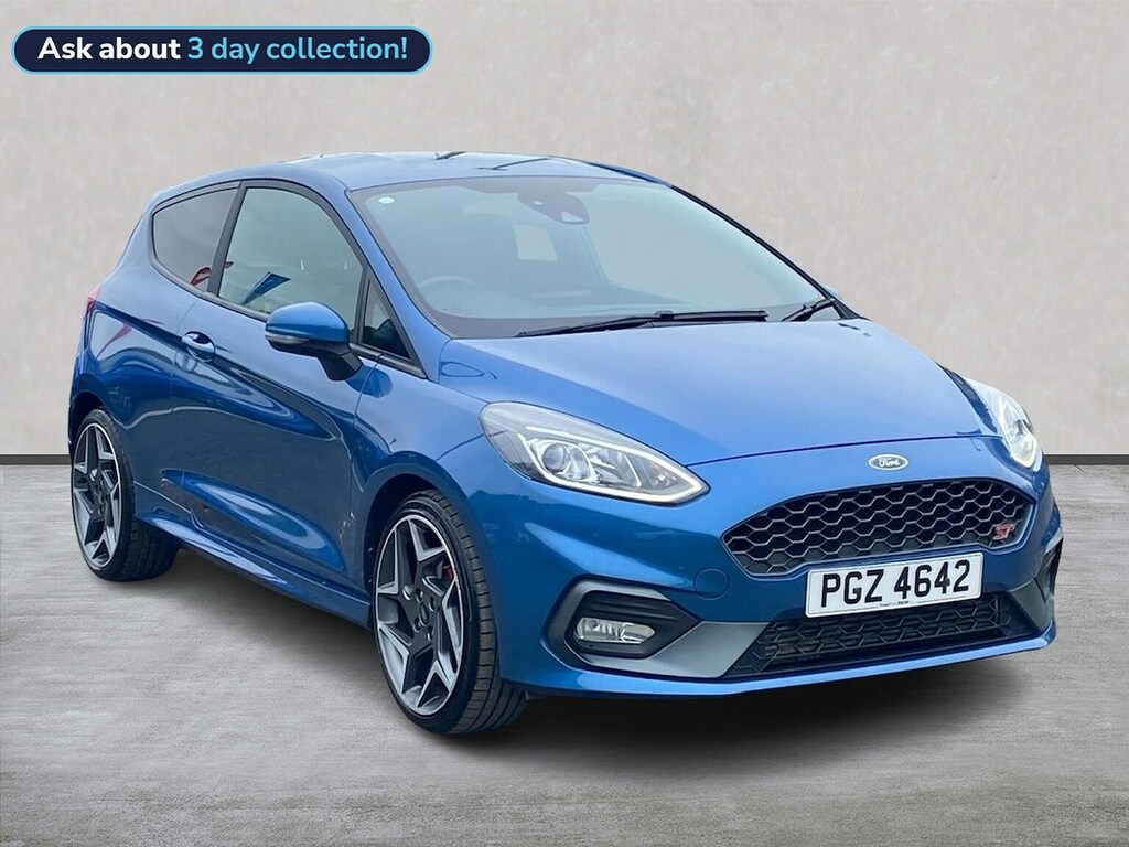 Ford Fiesta 1.5T Ecoboost St-2 Hatchback Eur Blue