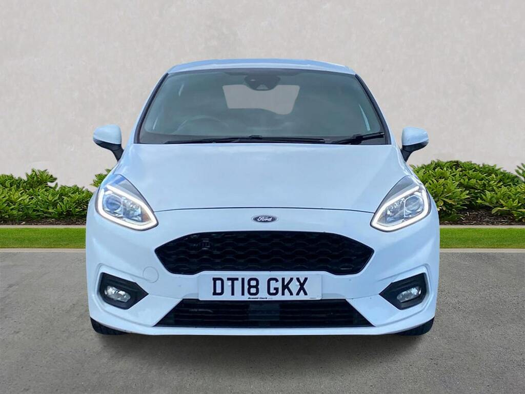 Ford Fiesta 1.0T Ecoboost St-line Hatchback DT18GKX White #5