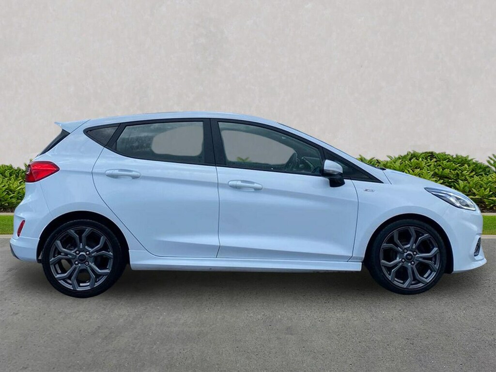 Ford Fiesta 1.0T Ecoboost St-line Hatchback DT18GKX White #3