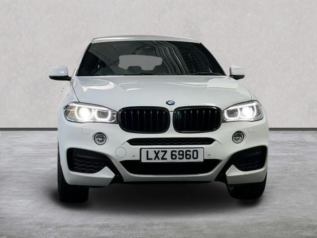 BMW X6 Xdrive30d M Sport Step LXZ6960 White #5