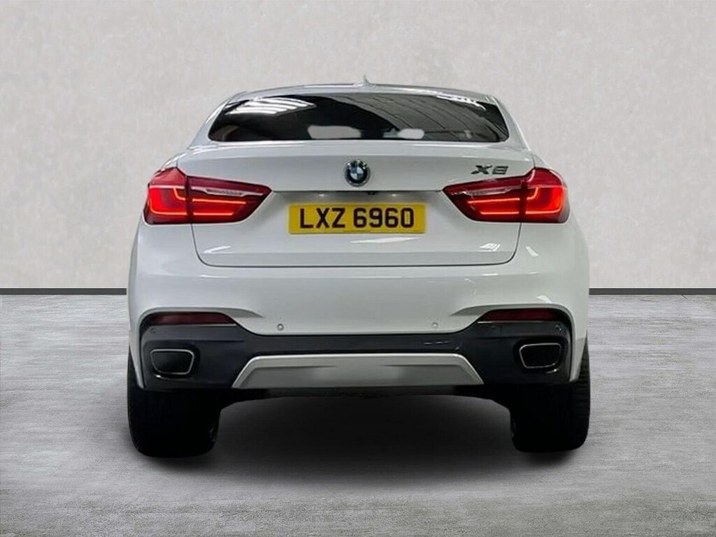 BMW X6 Xdrive30d M Sport Step LXZ6960 White #4