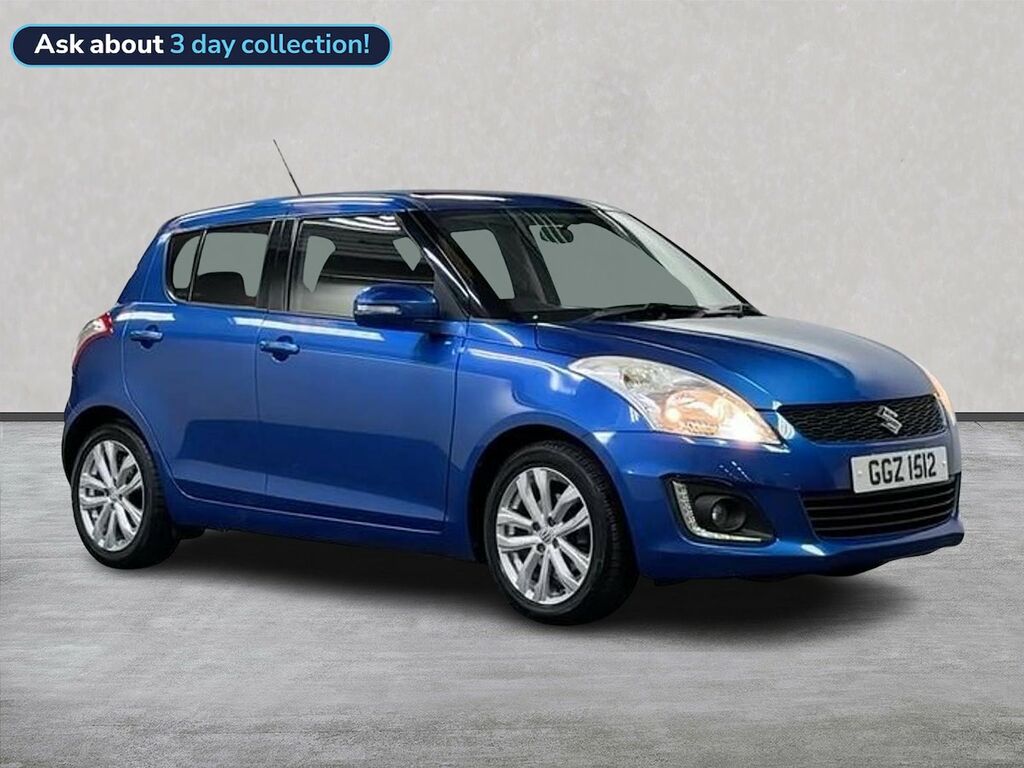 Suzuki Swift 1.2 Dualjet Sz4 Hatchback Euro 6 GGZ1512 Blue